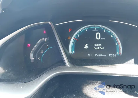 2017 Honda Civic Ex-L from USA, damaged, VIN 19XFC1F76HE019912